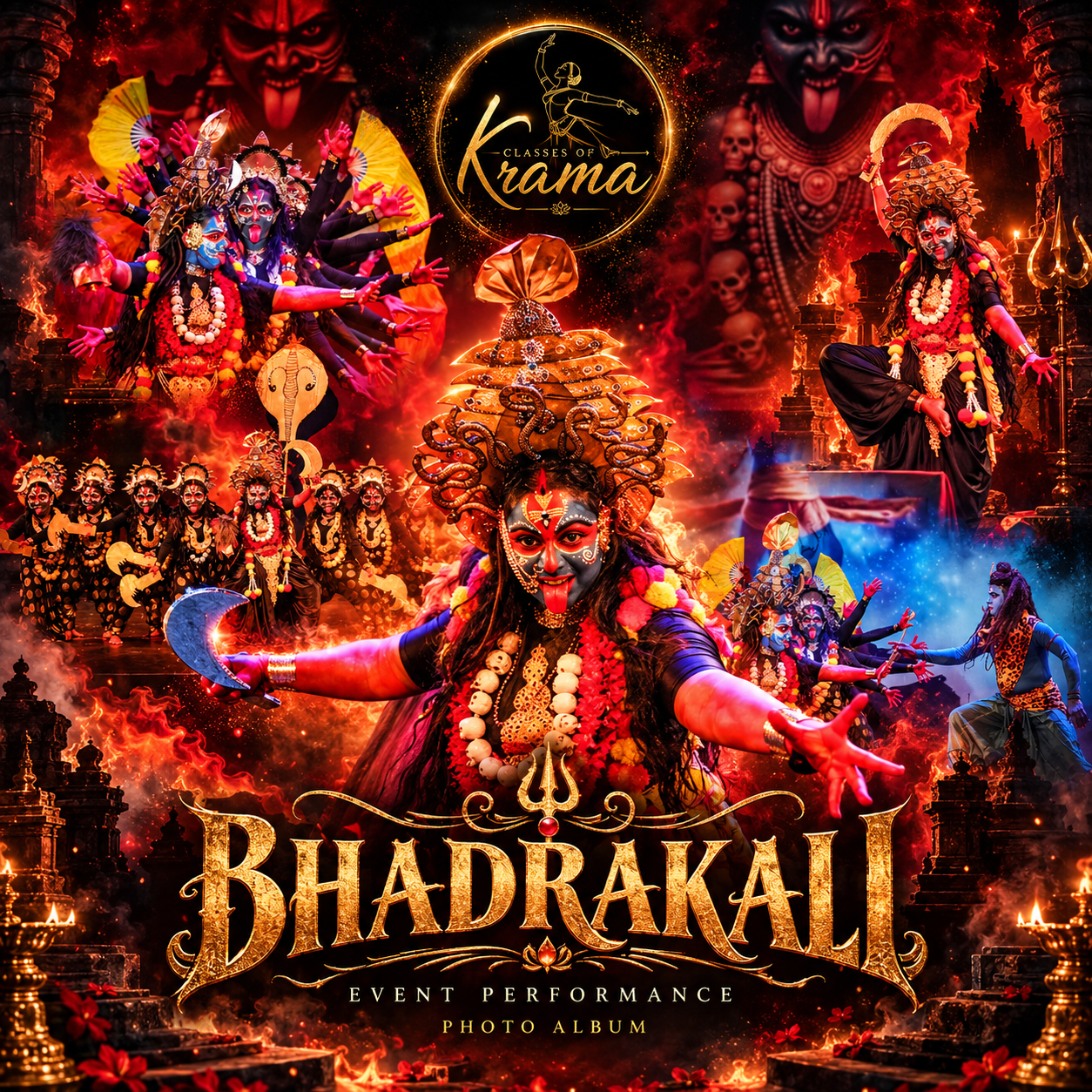 Bhadrakali — A Powerful Expression of the Divine Feminine Through Dance